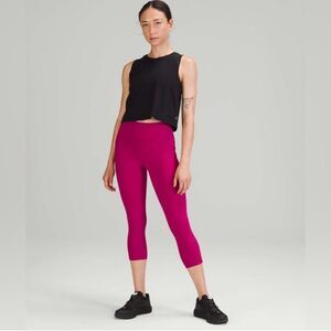Lululemon Pink High-Waisted Leggings